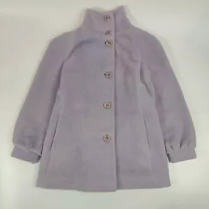 Agnona Spazzolino Size 42/ UK 10 Blush Purple Alpaca & Wool Jacket Made in Italy - Picture 1 of 18