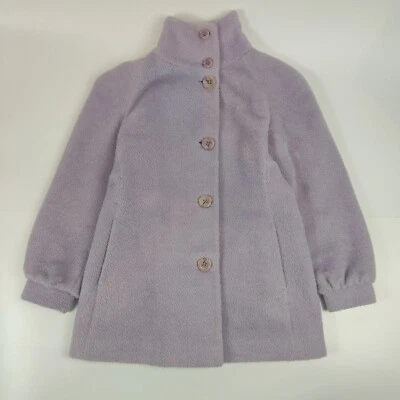 Agnona Spazzolino Size 42/ UK 10 Blush Purple Alpaca & Wool Jacket Made in Italy - Image 1 of 4