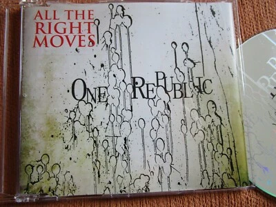 OneRepublic All The Right Moves Promo Interscope Records onerepublic1  CD Single - Изображение 1 из 4