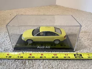 Pauls Model Art minichamps, rare Yellow Audi A6, 1/43 scale diecast model car. - Picture 1 of 5