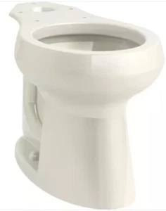 Toilet Bowls - Highline Comfort Height Round-Front Toilet Bowl Only in Biscuit - Picture 1 of 7