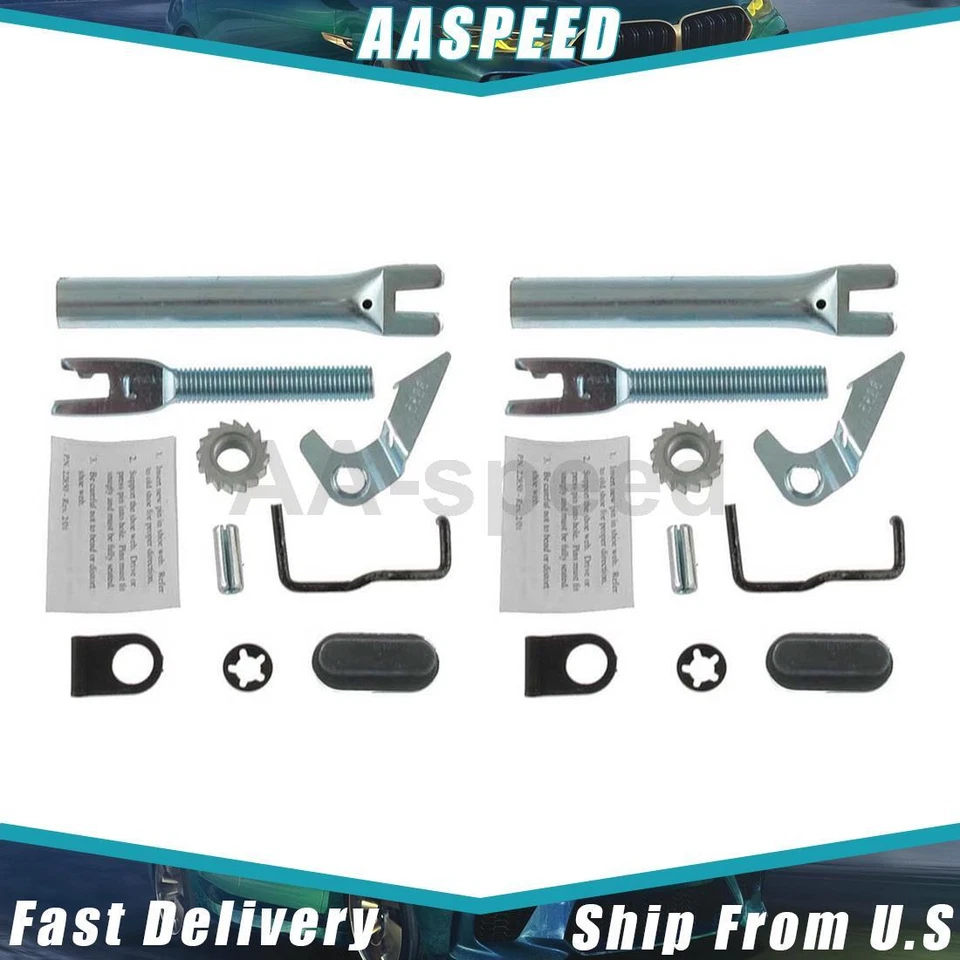 Kit de reparación autoajustador de freno de tambor trasero para Cadillac DeVille 1989 1988 1987 Foto 1 de 3