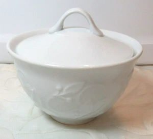 Dansk International Designs FLOATING LEAVES *1 Sugar Bowl & Lid* 4" Portugal EXC - Picture 1 of 6