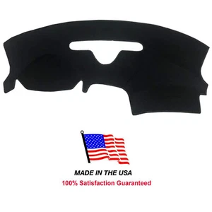 Black Carpet Dash Cover Compatible with 2006-2013 Chevy Corvette Made in the USA - Picture 1 of 11