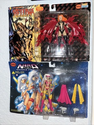 Lote de figuras de acción Nira Manga Force and Hellina Foto 1 de 4