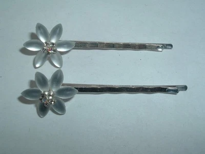 ACESSÓRIO DE CABELO FLOWER BOBBY ALFINETES STRASS ACENTO UP DO - Imagem 1 de 2