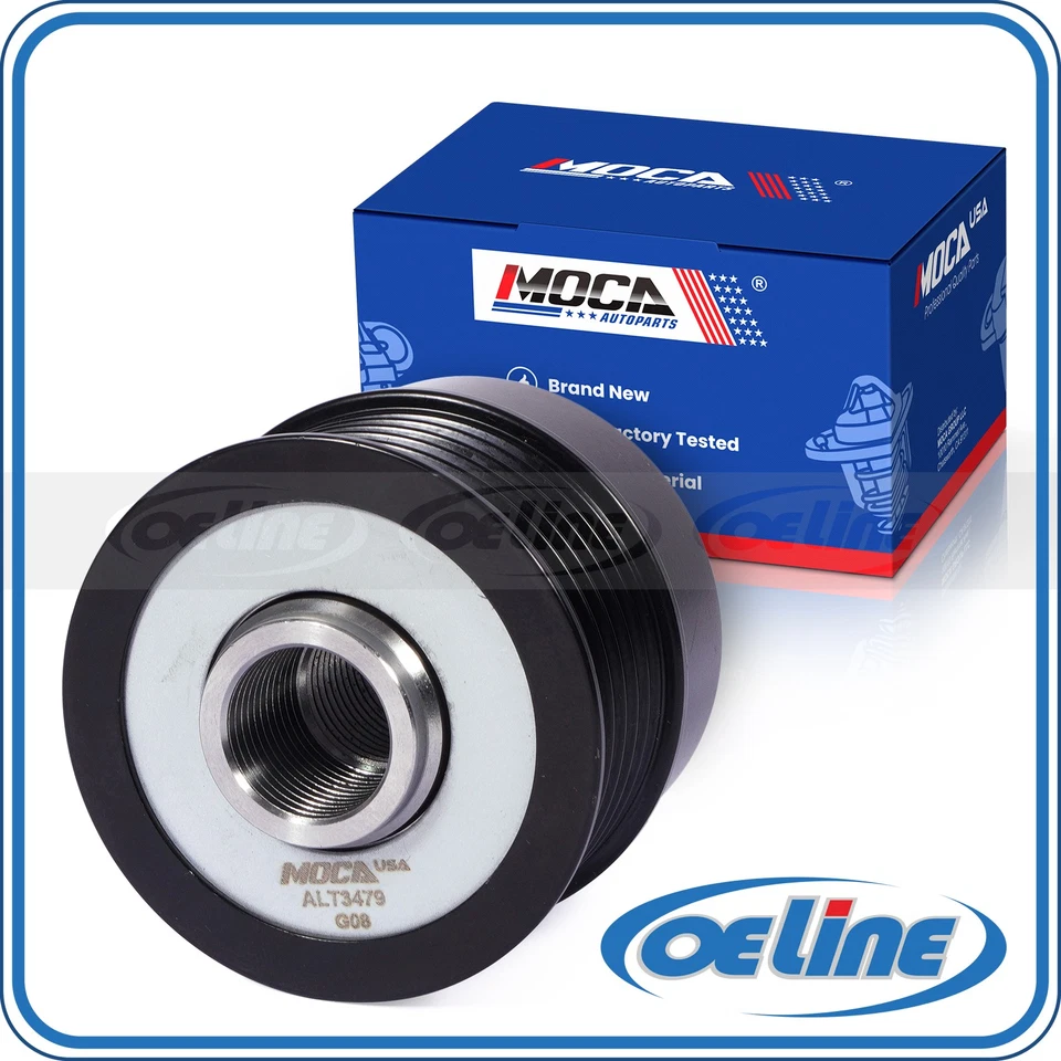 Polea desacopladora de alternador para Crown Victoria Grand Marquis Lincoln Mercury V8 Foto 1 de 4