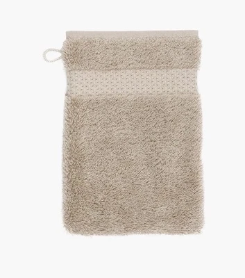 Guante de lavado Yves Delorme Etoile Pierre ¡NUEVO! Algodón orgánico 700gsm Foto 1 de 3