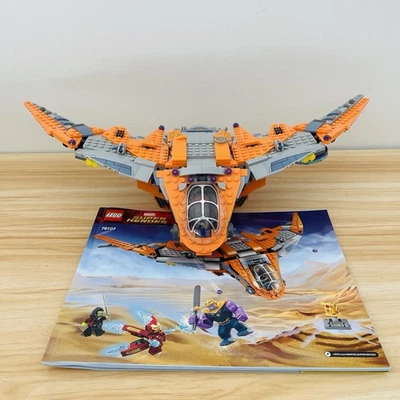 LEGO 76107 Marvel Thanos Ultimate Battle Complete Build w Manual No Mini Figures - Image 1 of 4