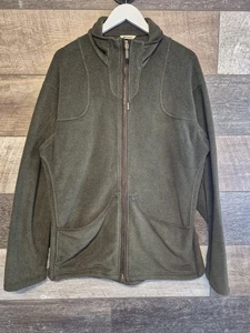 Chaqueta polar Barbour Dalton verde campo caza cremallera completa - grande - Imagen 1 de 9