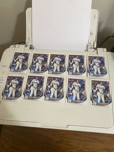 SHOHEI OHTANI 2025 BOWMAN 10- COUNT LOT - Picture 1 of 1