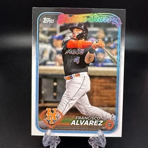 2024 Topps Series 2 Francisco Alvarez #383 New York Mets - Picture 1 of 2