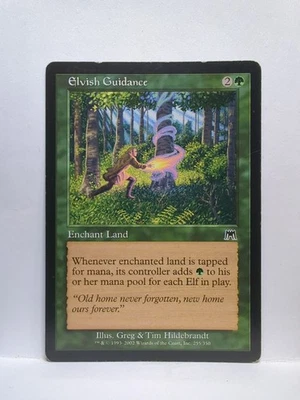 MTG Elvish Guidance ONS Onslaught 255 Uncommon - Image 1 of 2