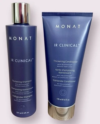 MONAT IR INTENSE REPAIR CLINICAL Thickening Shampoo Conditioner New Sealed - Image 1 of 2