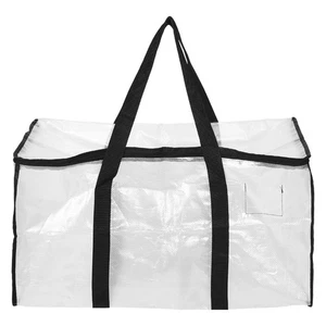 Bolsa de almacenamiento de mantas: bolsas de mudanza grandes de alta resistencia con cremallera fuerte - Imagen 1 de 18