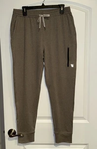 New Vuori Men’s Sunday Performance Jogger Pants Beige Size M - Picture 1 of 8