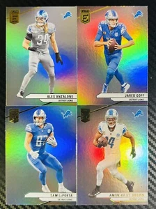 2024 Donruss Elite Football Detroit Lions 4 Card Lot - Picture 1 of 2