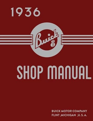 1936 Buick Shop Manual - Image 1 of 3