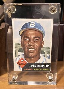 Topps Jackie Robinson Baseball 1953 Season Sports Trading Cards 