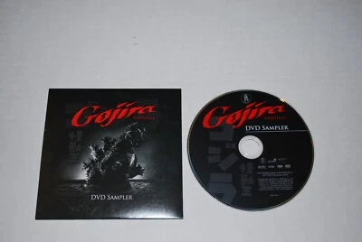 RARE GOJIRA GODZILLA DVD SAMPLER - Image 1 of 2