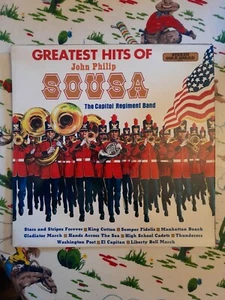 The Capitol Regiment Band: Greatest Hits Of John Philip Sousa (1970) MER 316 - Picture 1 of 7