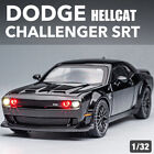 Simulation Dodge Challenger Helicat SRT Red Eye Alloy Cars Toy Diecasts Vehicles
