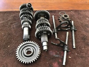 1974 Penton KTM Hare Scrambler 250 transmission gears shift forks tranny - Picture 1 of 9