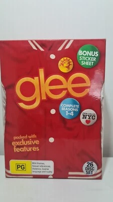 GLEE COMPLETE SEASON 1, 2, 3 & 4 COLLECTION DVD BOX SET 26 DISCS 1 - 4 - Image 1 of 4