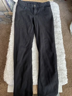 Gap Kids niñas talla 14 pantalones estilo jean negros. Lindo, nt. defecto Foto 1 de 4