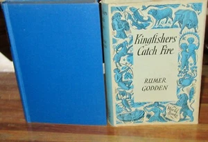 Kingfishers Catch Fire ~ Rumer Godden. 1955 Book Club Edn. HbDj HERE in MELB - Picture 1 of 12