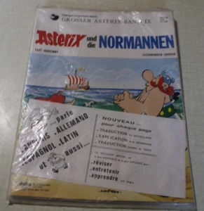 Asterix UNT DIE NORMANNEN ed Dargaud DELTA mit Sprachmethode im Blister - Bild 1 von 3