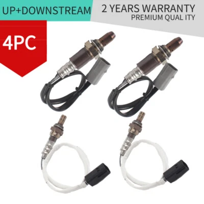 Sensores de oxígeno lambda O2 aguas arriba y aguas abajo 4 piezas para Infiniti G35 2007 3,5 L Foto 1 de 4
