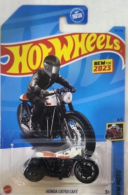 2023 Hot Wheels Honda CB750 Café 141/250 HW Moto 4/5  🏍  Racer Nighthawk  - Image 1 of 4
