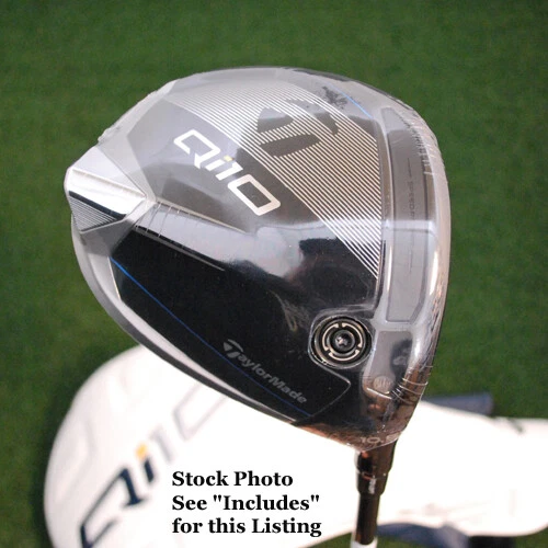 TaylorMade Golf Club Qi10 9* Driver Stiff Fujikura Ventus TR Blue 5