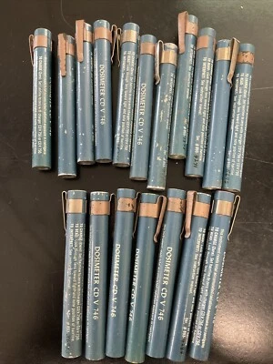 Lote de 18 Dosímetros Vintage Bendix CD V 746 Foto 1 de 4