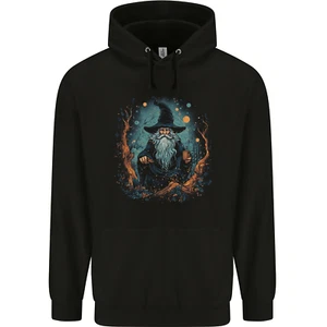 A Wise Old Wizard Fantasy Childrens Kids Hoodie - Picture 1 of 3