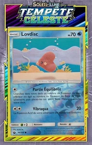 Lovdisc Reverse - SL07:Tempête Celeste - 44/168 -Carte Pokemon Neuve Française - Picture 1 of 1