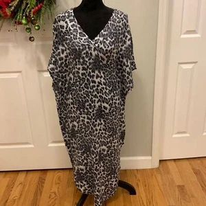NWOT Michael Stars Leopard Print Dress/ Cover Up- Size XS/S - Picture 1 of 3