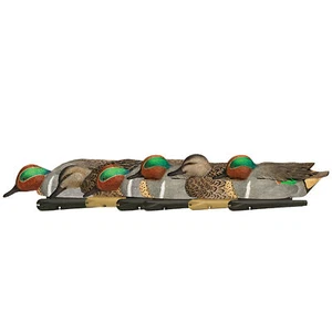 Avian X Topflight Green-Winged Teal Duck, Floating Decoys, Set of 6, Multicolor - Picture 1 of 5