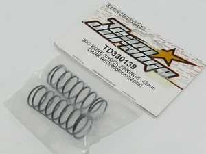 Team Durango Big Bore Shock Springs 45mm/Dark Red/1pr (66gf/mm) TD330139 - Picture 1 of 3