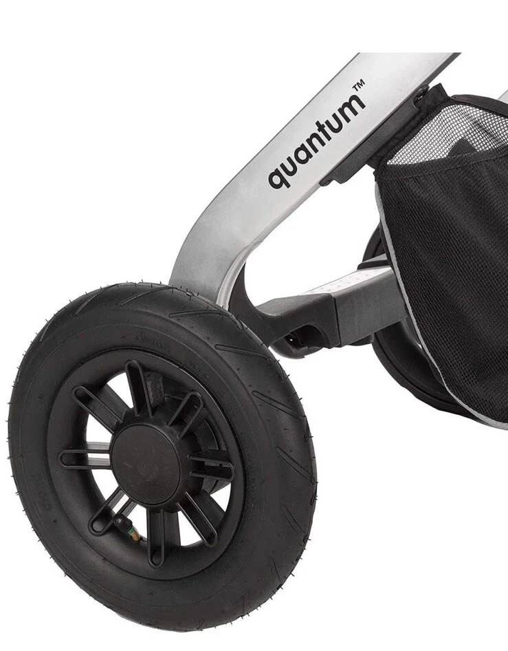 Diono Quantum Air Filled Rear Tires, Black, 2-Pack - Image 1 of 2