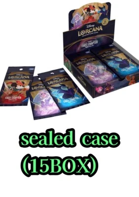 Takara tomy LORCANA Disney Booster box The First Chapter Japanese sealedcase - Image 1 of 4