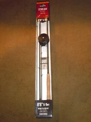 Nuevo Shakespeare Cedar Canyon Stream Fly Rod Kit 8’6” 5/6wT Acción Moderada Foto 1 de 4