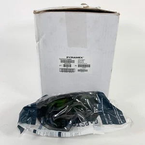 12 Pack Pyramex Capstone Goggles IR3 Green H2X Coating GG504TIR3 - Picture 1 of 5