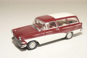 A37 1:43 MINICHAMPS OPEL REKORD CARAVANA UN ROJO BLANCO COMO NUEVO ¡RARO! - Imagen 1 de 7