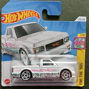 HOT WHEELS 2024 '91 GMC SYCLONE, WHITE, SHORT CARD. - Picture 1 of 1