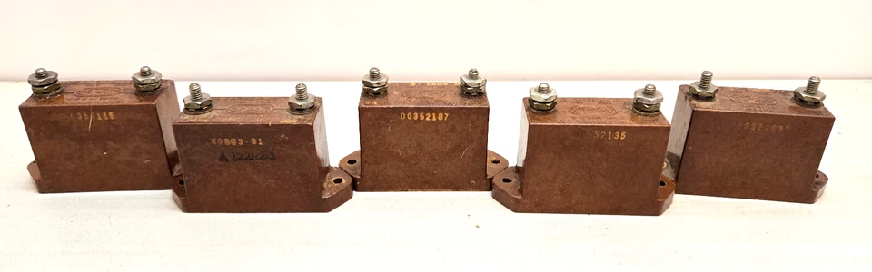 Condensador de mica solar vintage 3kV .3A - Lote de (5) Foto 1 de 4