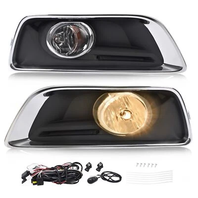 Luces antiniebla luces de conducción con kit de cableado de bisel para Chevrolet Malibu 2013-2015 2016 Foto 1 de 4