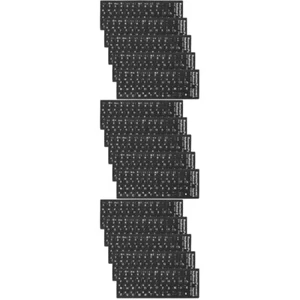 15 Blatt Tastaturaufkleber, russisches Tastaturetikett, Dekoration, - Bild 1 von 12