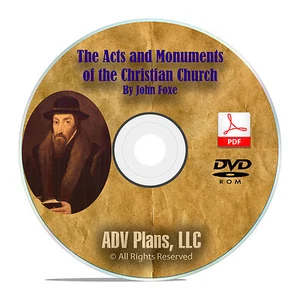 John Foxe's Acts & Monuments, Book of Martyrs, Audiobook + Original DVD F30 - Picture 1 of 1